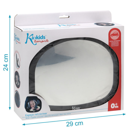 SPECCHIETTO AUTO Retrovisore ad alta visibilità KIOKIDS - immagine 3