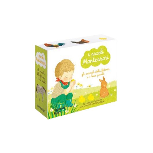 I piccoli Montessori - GLI ANIMALI DELLA FATTORIA e i loro piccoli