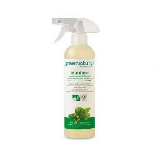 ECOBIO Detergente Multiuso Ossigeno GREEN NATURAL Menta & Eucalipto 500ml