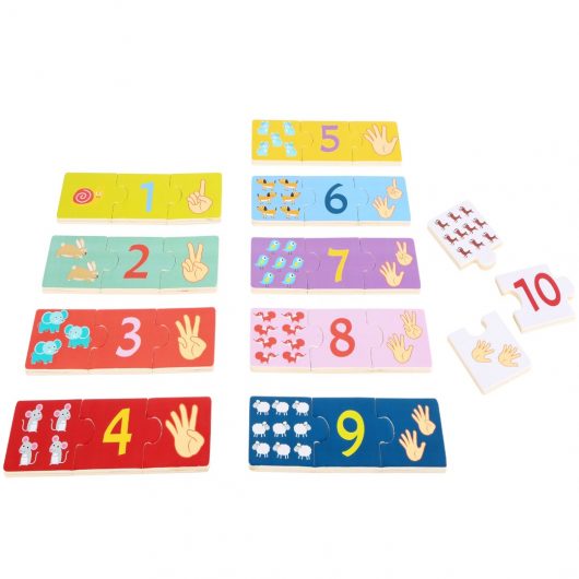 PUZZLE DIDATTICO SMALL FOOT CONTARE