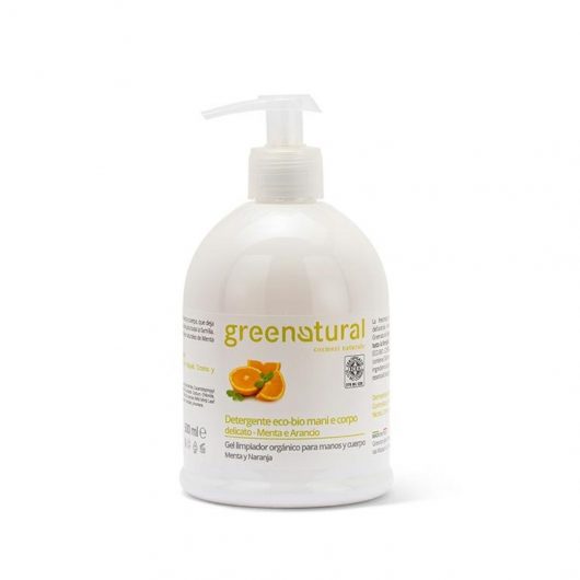 DETERGENTE MANI E CORPO Menta & Arancio GREEN NATURAL 500 ml
