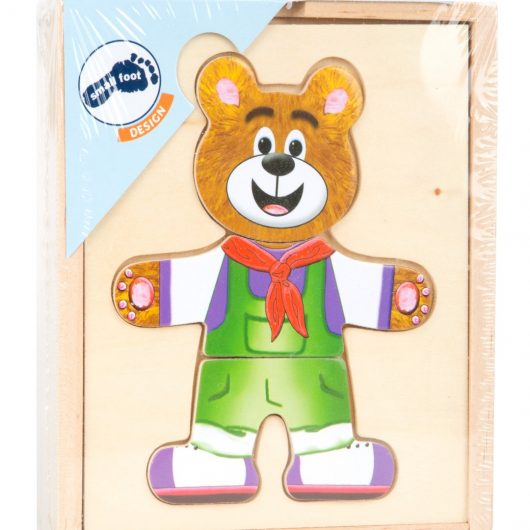 ORSO NICO DA VESTIRE SMALL FOOT - immagine 2