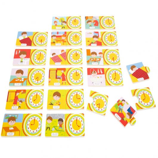 PUZZLE DIDATTICO SMALL FOOT OROLOGIO - immagine 2