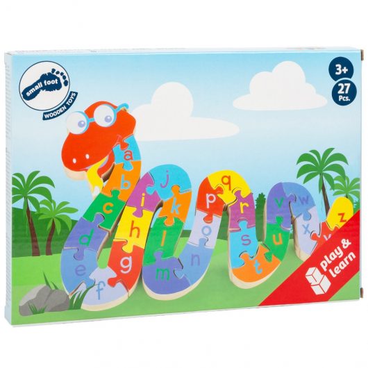 PUZZLE ad incastro ABC SERPENTE SMALL FOOT - immagine 2