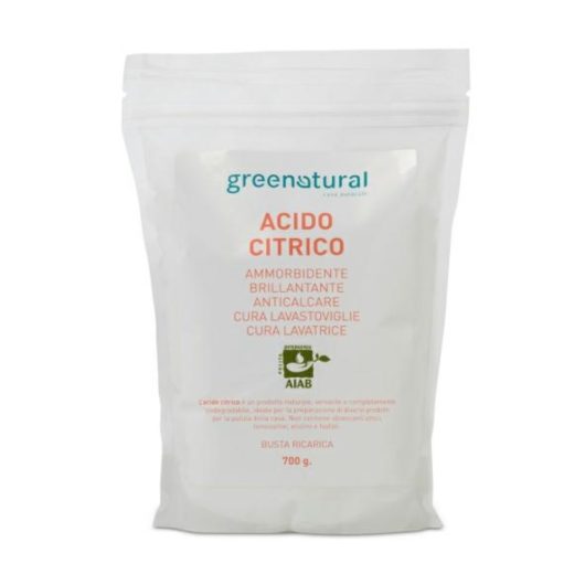 Acido Citrico GREEN NATURAL- Busta 700 gr