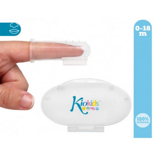 Spazzolino per denti da dito KIOKIDS - immagine 2