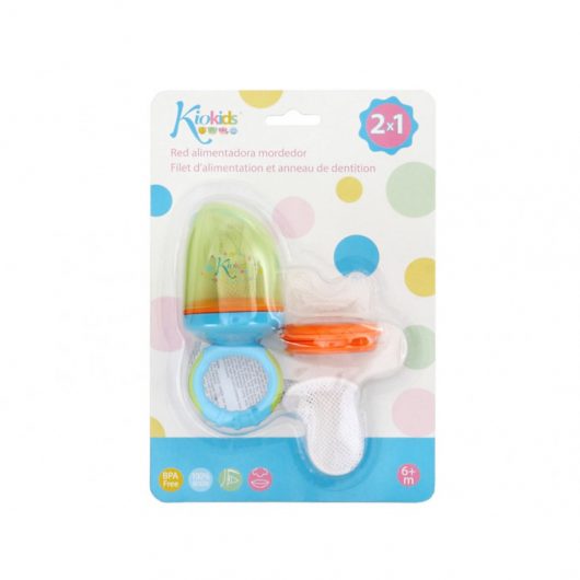 MASSAGGIAGENGIVE E CIUCCIA FRUTTA KIOKIDS - immagine 3