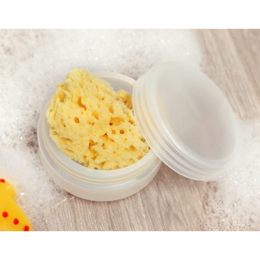 SPUGNA NATURALE con scatolina KIOKIDS