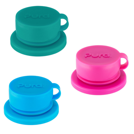 TAPPO SPORT IN SILICONE per BOTTIGLIE e BIBERON PURA KIKI