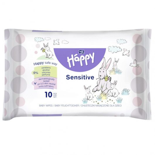 SALVIETTE Sensitive 10 pz. HAPPY