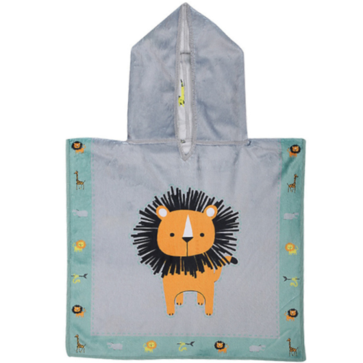 PONCHO REVERSIBILE 0-12 mesi FLAPJACKKIDS - immagine 2
