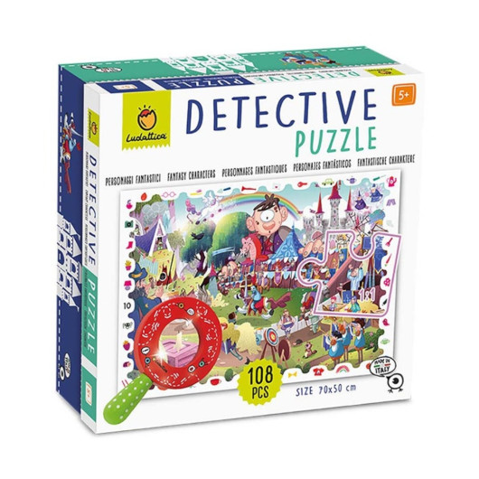 BABY DETECTIVE PUZZLE LUDATTICA - immagine 2