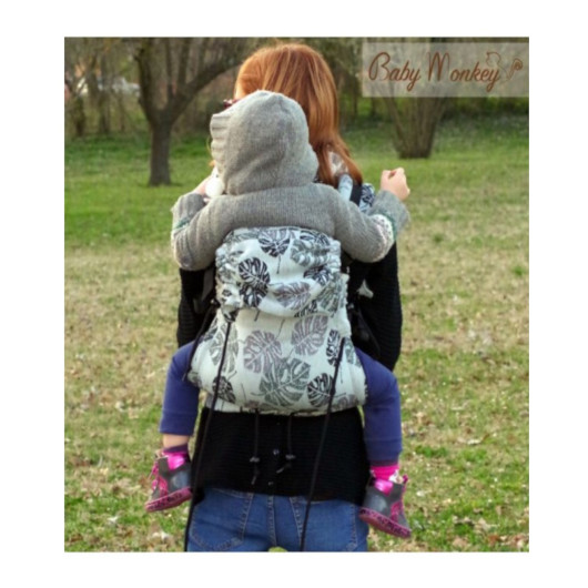 Marsupio ergonomico BABY MONKEY REGOLO ORIGINAL RAINFOREST Reverse - immagine 6