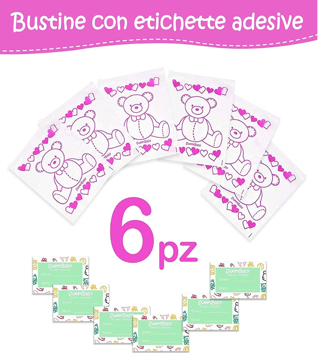 LOVABEAR 6 BUSTINE CORREDINO OSPEDALE ORSO ROSA