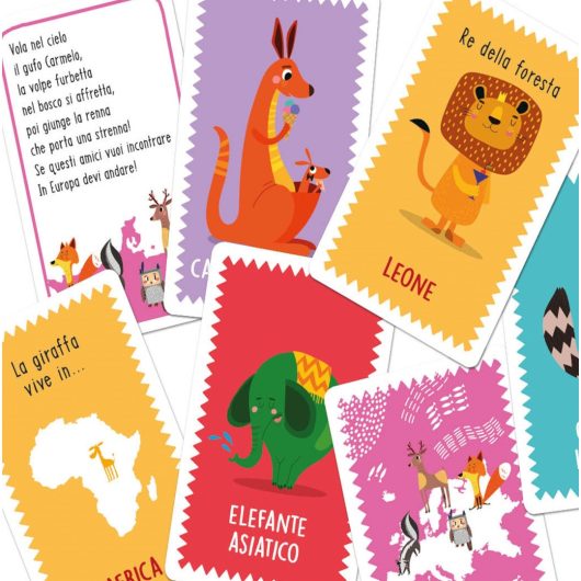 CARTE MONTESSORI Animali del mondo LUDATTICA - immagine 3