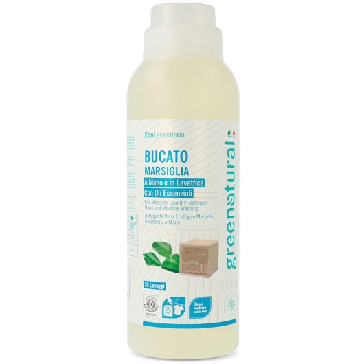 Bucato Liquido Mano e Lavatrice GREEN NATURAL MARSIGLIA - ECO 1000ml