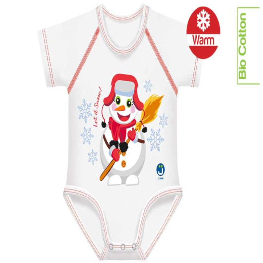 BODY J BIMBI WARM Taglia Unica 0-36 mesi CHRISTMAS COLLECTION - immagine 2