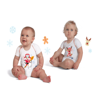 Body J BIMBI Taglia Unica 0-36 Mesi In Cotone Biologico - Canottiera Senza Maniche "Yeah"