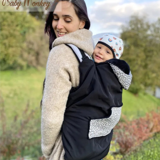 COVER MARSUPIO FASCIA BABYWEARING BABY MONKEY - immagine 7