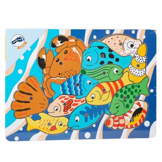 PESCA PUZZLE AD INCASTRO SMALL FOOT - immagine 3