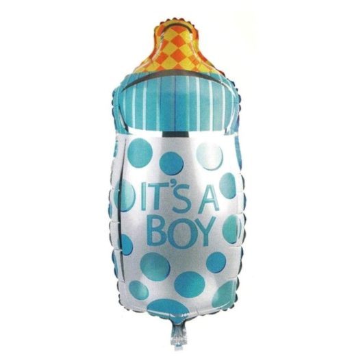 PALLONCINO GONFIABILE BIBERON "IT'S A BOY" FOIL BALLOON