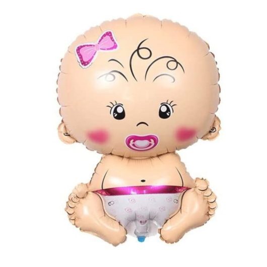 PALLONCINO GONFIABILE "BABY GIRL" FOIL BALLOON