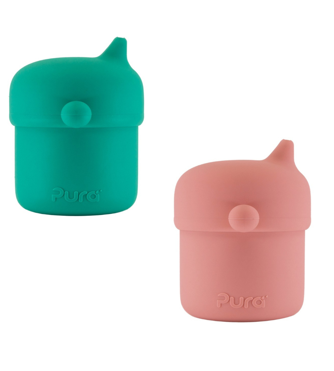 BICCHIERE CON BECCUCCIO IN SILICONE SIPPY PURA - MAMMAMAMMA