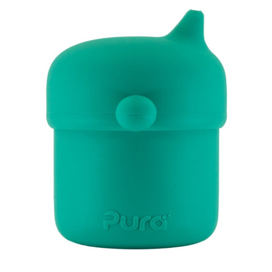 BICCHIERE CON BECCUCCIO IN SILICONE SIPPY PURA - immagine 3