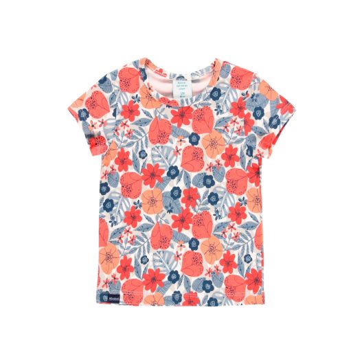 CoralSea MAGLIETTA JERSEY BIMBA "Fiori" BOBOLI 12 MESI