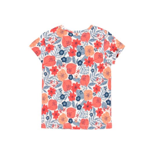 CoralSea MAGLIETTA JERSEY BIMBA "Fiori" BOBOLI 12 MESI - immagine 2
