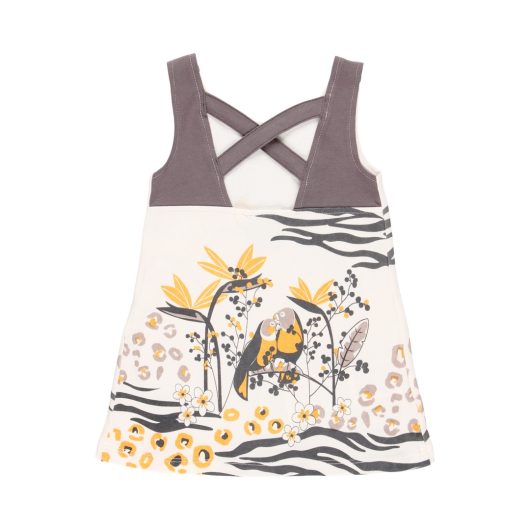 StreetJungle VESTITO JERSEY ELASTICO BRETELLE BIMBA BOBOLI - immagine 2