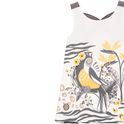 StreetJungle VESTITO JERSEY ELASTICO BRETELLE BIMBA BOBOLI - immagine 3