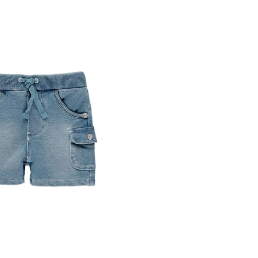 SHORT DENIM BIMBO BLEACH BOBOLI - immagine 3