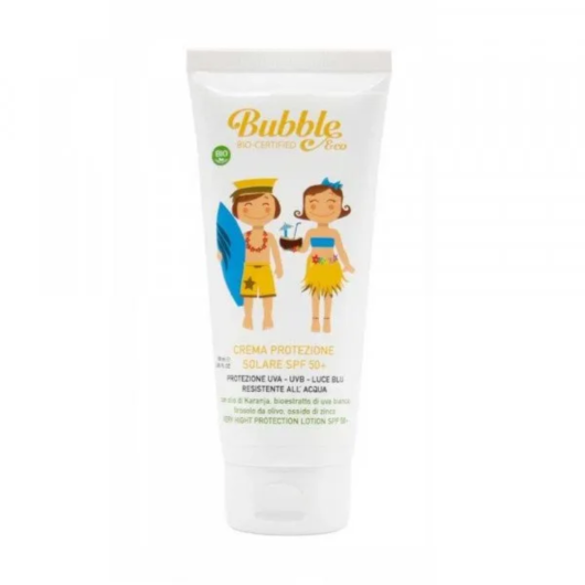 CREMA SOLARE Alta Protezione SPF 50+ 100 ML BUBBLE &Co