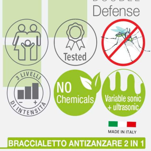 BRACCIALETTO ANTIZANZARE CON EMISSIONI REPELLENTI COLPHARMA - immagine 3