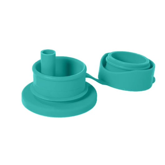 TAPPO SPORT IN SILICONE CON CANNUCCIA per Biberon/Bottiglie PURA KIKI - immagine 2