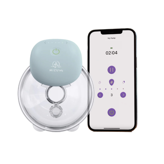 KIYO WEAR APP TIRALATTE INDOSSABILE Trifase con Bluetooth MIZU Baby