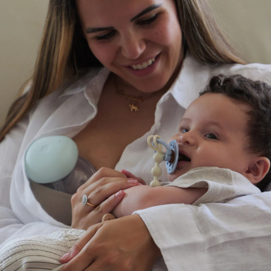 KIYO WEAR APP TIRALATTE INDOSSABILE Trifase con Bluetooth MIZU Baby - immagine 5