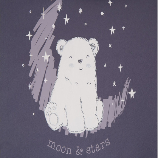 SACCO PASSEGGINO KIKKA BOO Orso Polare Blu - immagine 6