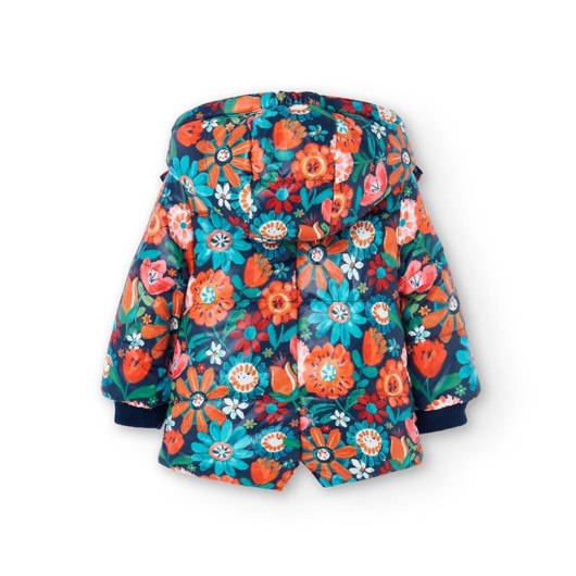 PARKA TESSUTO TECNICO BIMBA BOBOLI FINE SERIE 12 MESI - immagine 3
