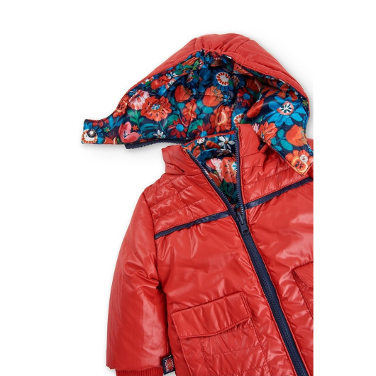PARKA TESSUTO TECNICO BIMBA BOBOLI FINE SERIE 12 MESI - immagine 5