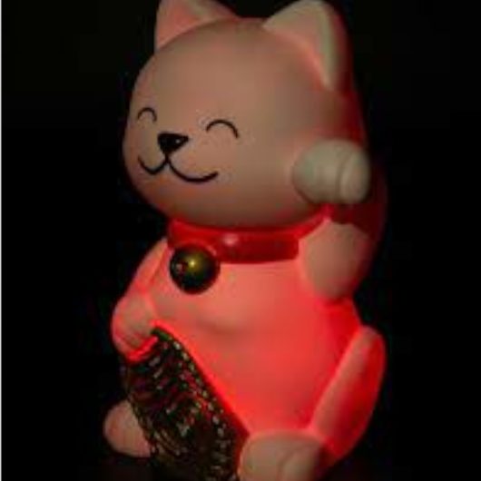 LUCE CAMERETTA LED LUCKY CAT DHINK - immagine 4