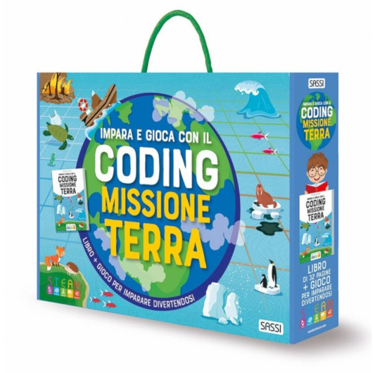 Impara e Gioca con il Coding MISSIONE TERRA SASSI Editore