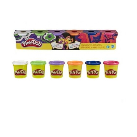PLAY-DOH PACK 6 Vasetti