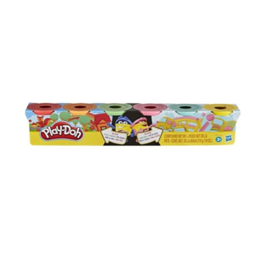 PLAY-DOH PACK 6 Vasetti - immagine 2