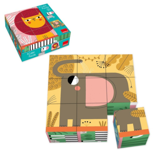CUBIC PUZZLE (9 pz.) GOULA