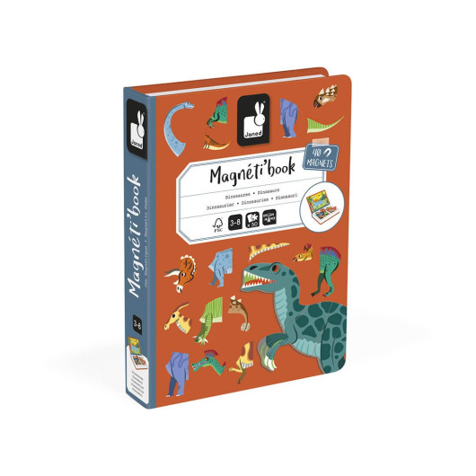 MAGNETI' BOOK Dinosauri JANOD - immagine 2