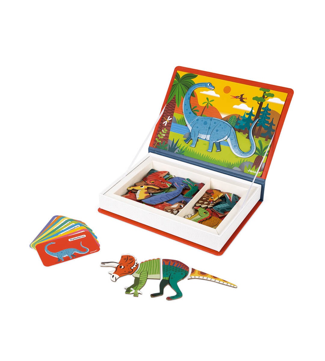 MAGNETIC BOOK Dinosauri JANOD - MAMMAMAMMA