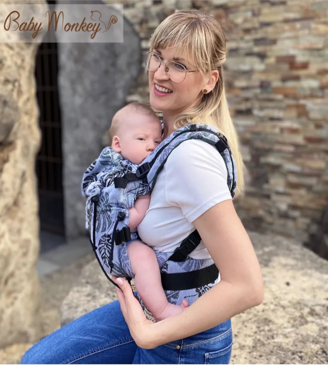 Marsupio 3 In 1 Suprills Con Sedile - Ergonomico Per Neonati 3-36 Mesi - Regolabile