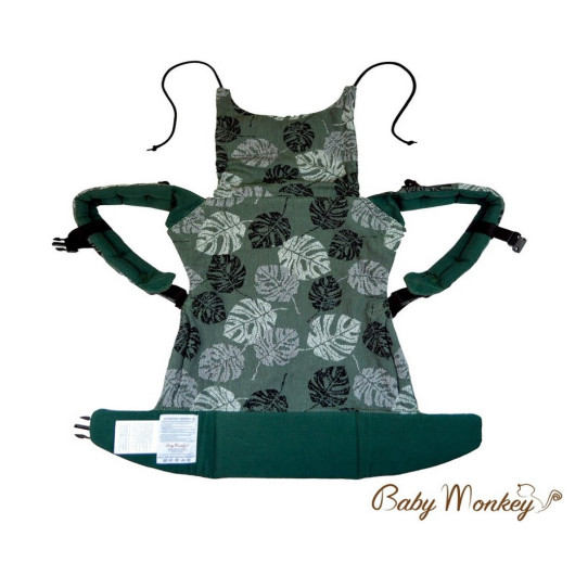 Marsupio ergonomico BABY MONKEY REGOLO NEWBORN RAINFOREST - immagine 8
